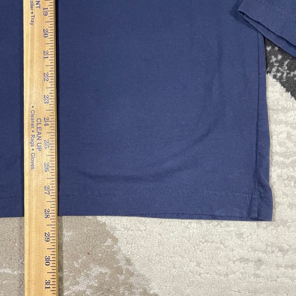 Pittsburgh Penguins CCM Shirt Men Large Navy Blue Long Sleeve NHL Hockey Distres - Picture 9 of 12